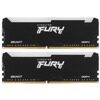 Оперативная память Kingston FURY Beast Black RGB  [KF432C16BB2AK4/64]