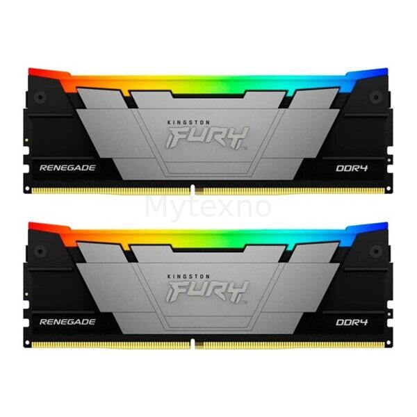 Оперативная память 64 Gb 3200 MHz Kingston FURY Renegade RGB XMP Black (KF432C16RB2AK2/64)