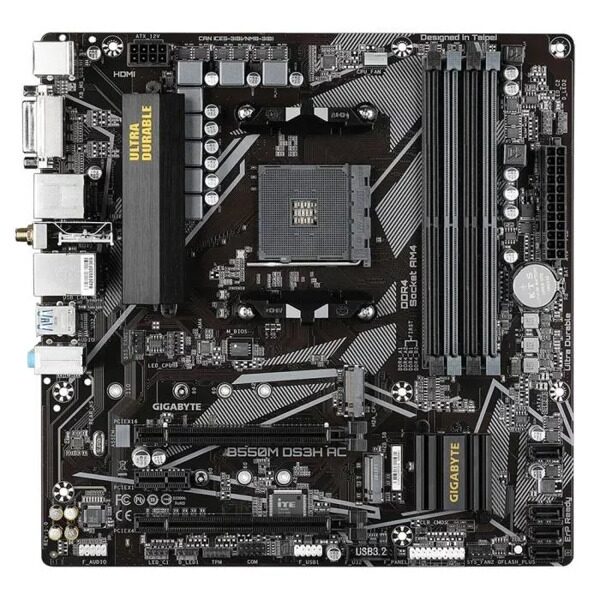 Материнская плата Gigabyte B550M DS3H AC
